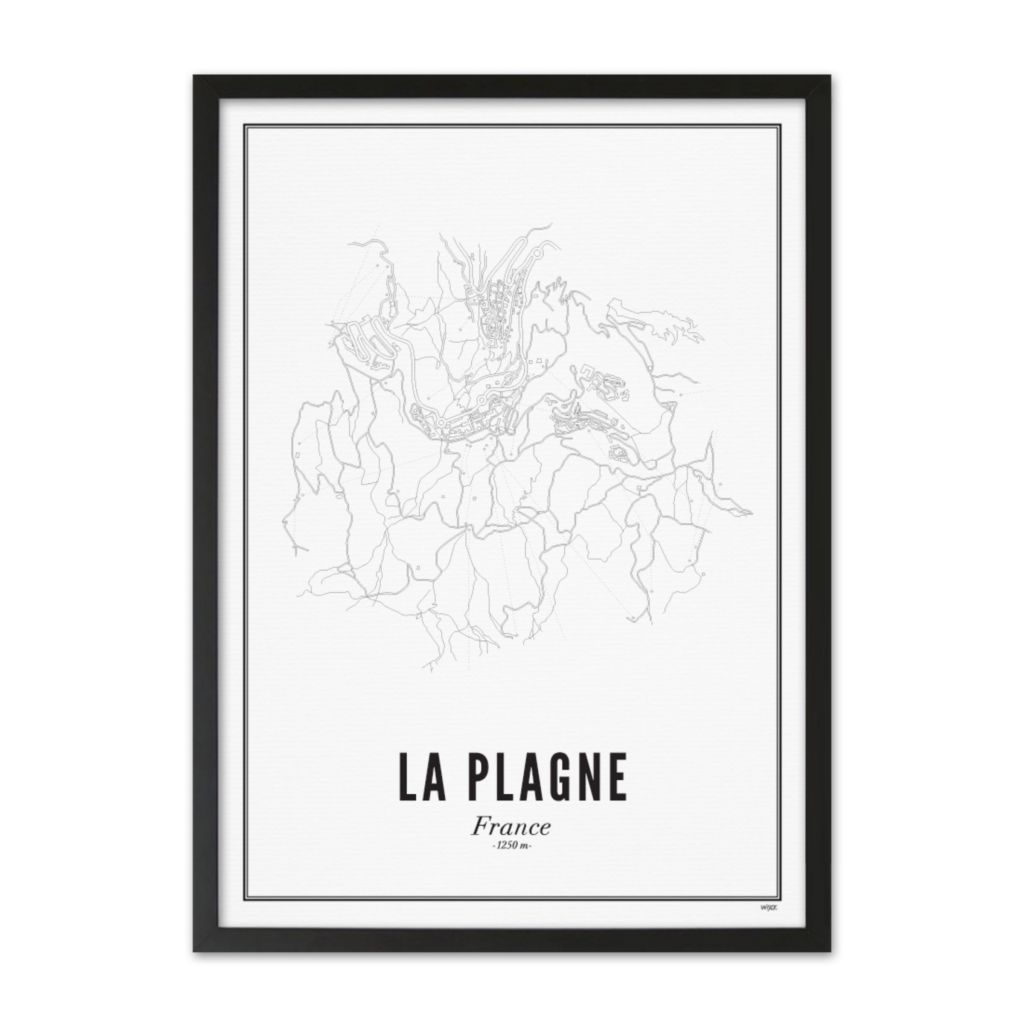 Poster of La Plagne | WIJCK.