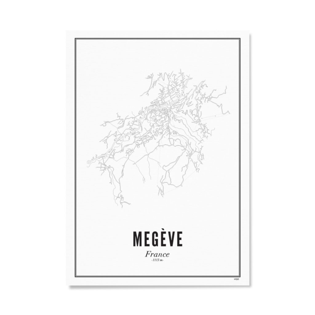 Poster van Megève | WIJCK. 