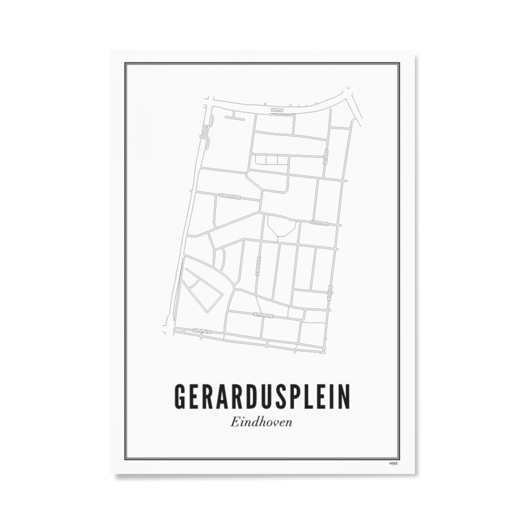Affiches de Eindhoven - Gerardusplein | WIJCK.