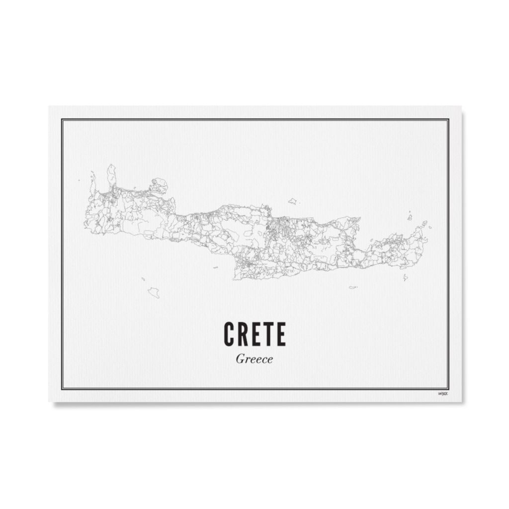 Poster von Crete | WIJCK.