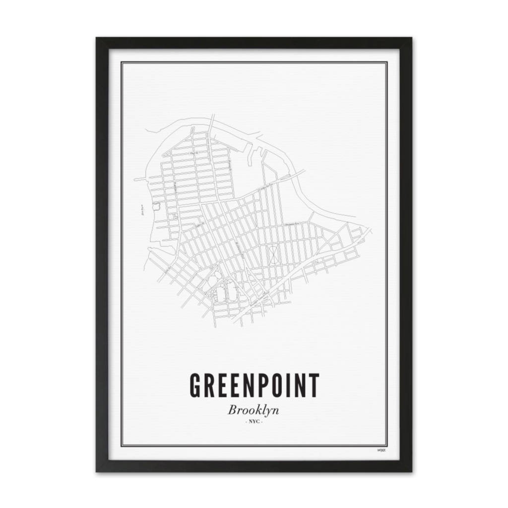 Poster von New York - Greenpoint | WIJCK.