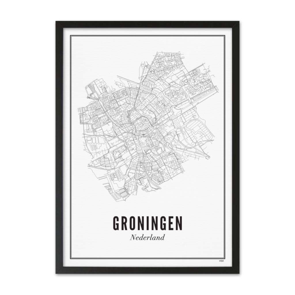 Affiches de Groningen - Ville | WIJCK.