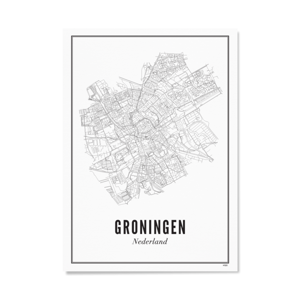Affiches de Groningen - Ville | WIJCK.