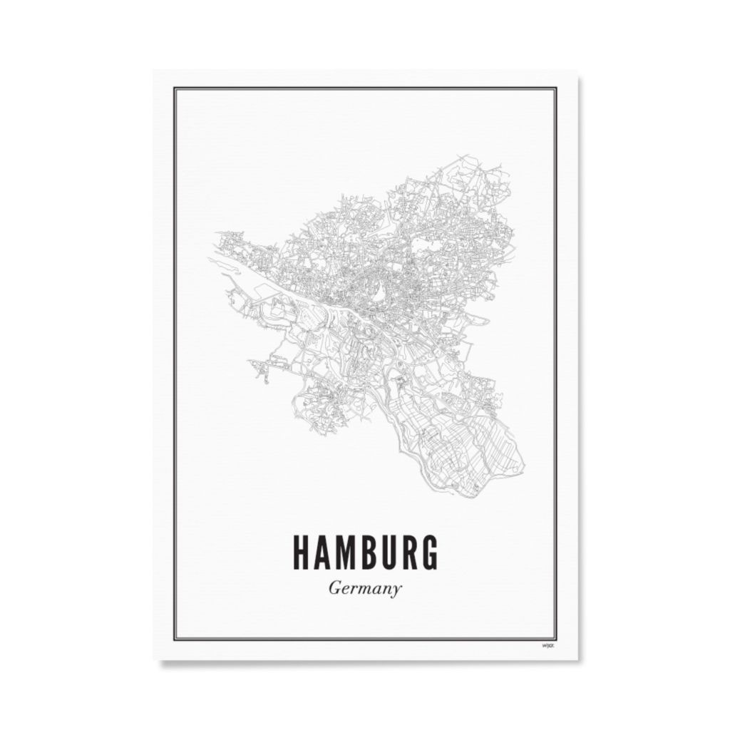 Affiches de Hambourg - Ville | WIJCK.