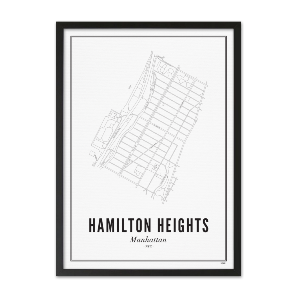 Affiches de New York - Hamilton Heights | WIJCK.