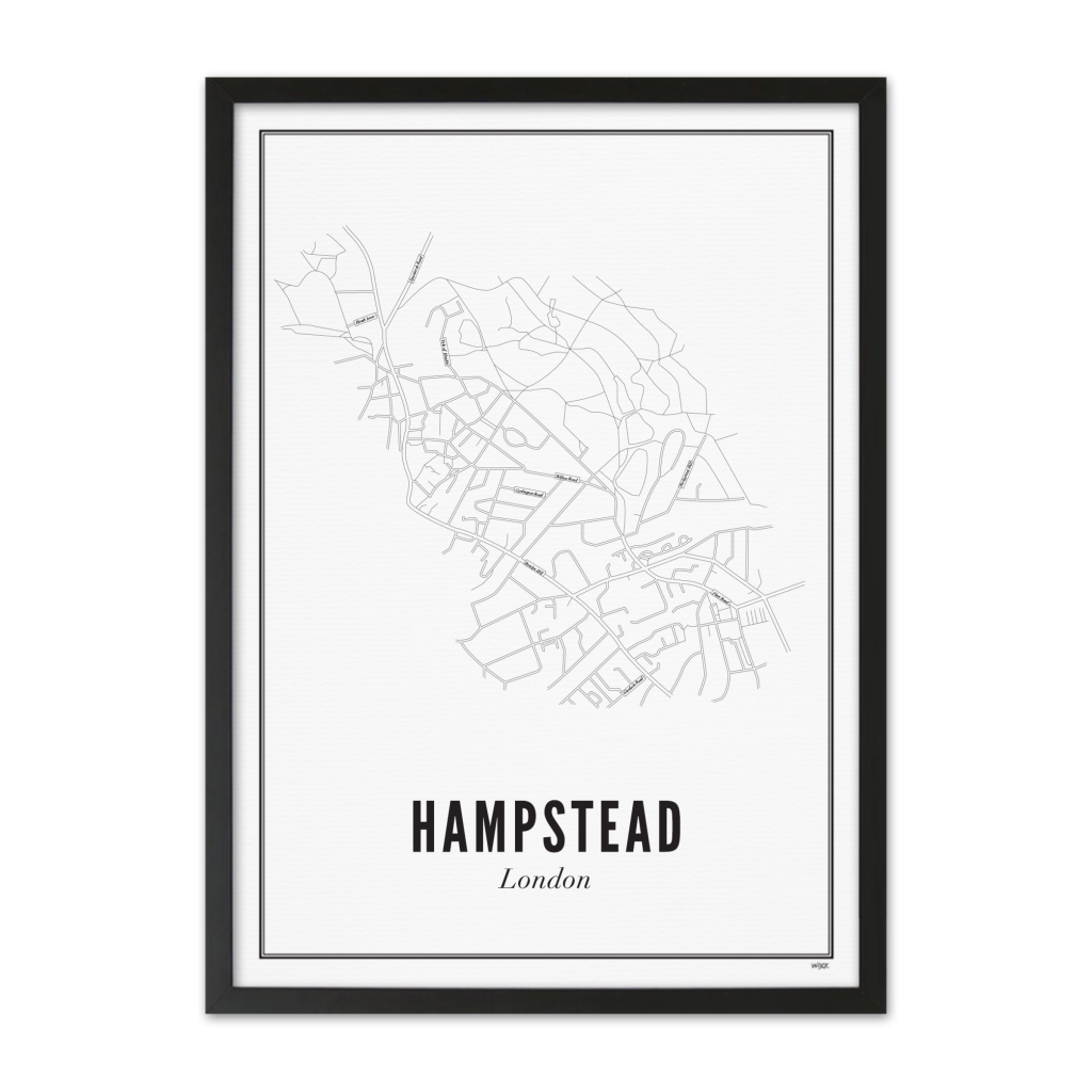 Affiches de Londres - Hampstead | WIJCK.