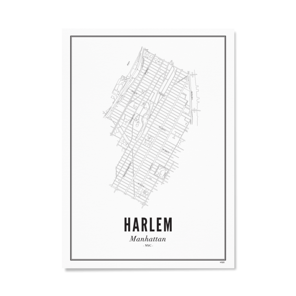 Poster von New York - Harlem | WIJCK.
