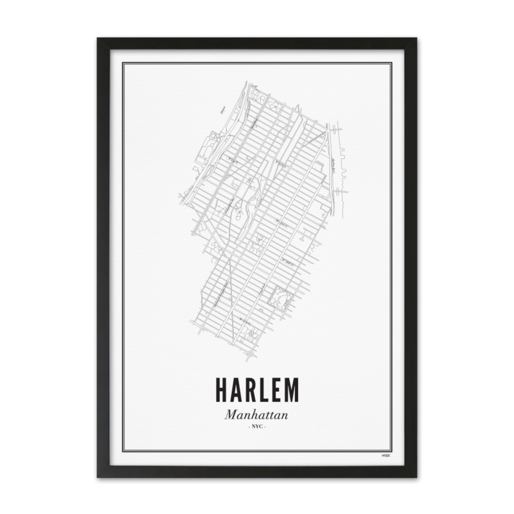 Poster von New York - Harlem | WIJCK.