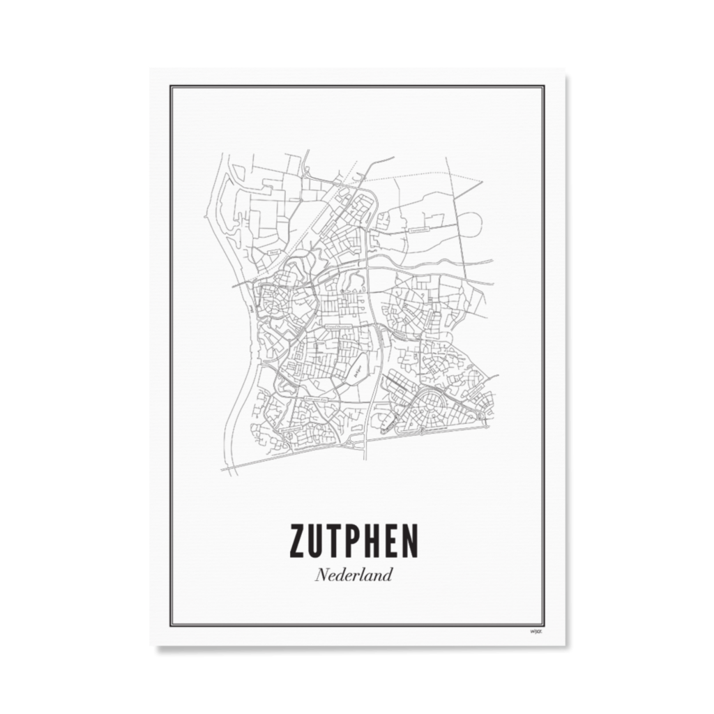 Poster of Zutphen - Stad | WIJCK.