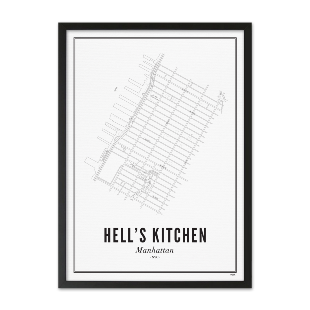 Affiches de New York - Hell's Kitchen | WIJCK.
