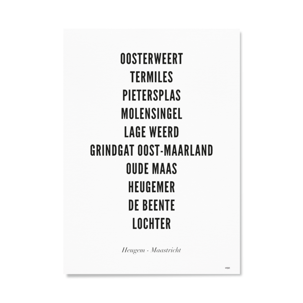Affiches de Maastricht - Heugem | WIJCK.