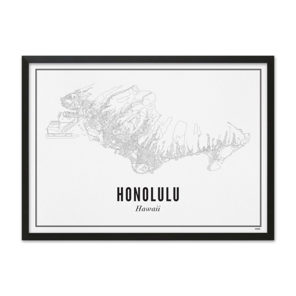 Affiches de Honolulu - Ville | WIJCK.