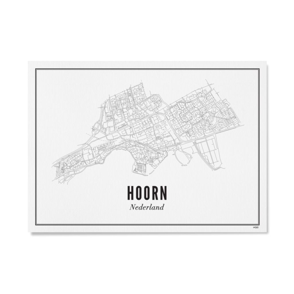 Poster of Hoorn - City | WIJCK.