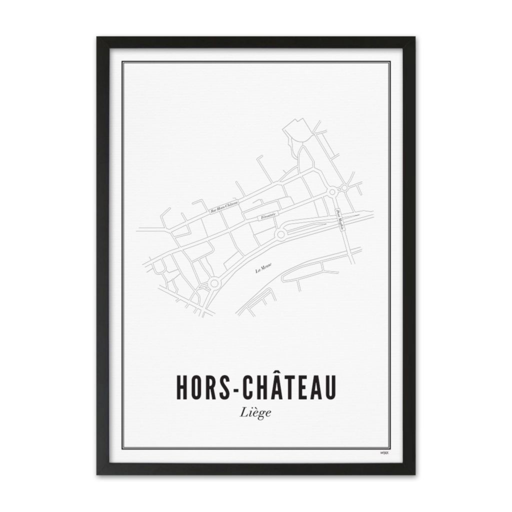 Poster of Liege Hors Chateau | WIJCK.