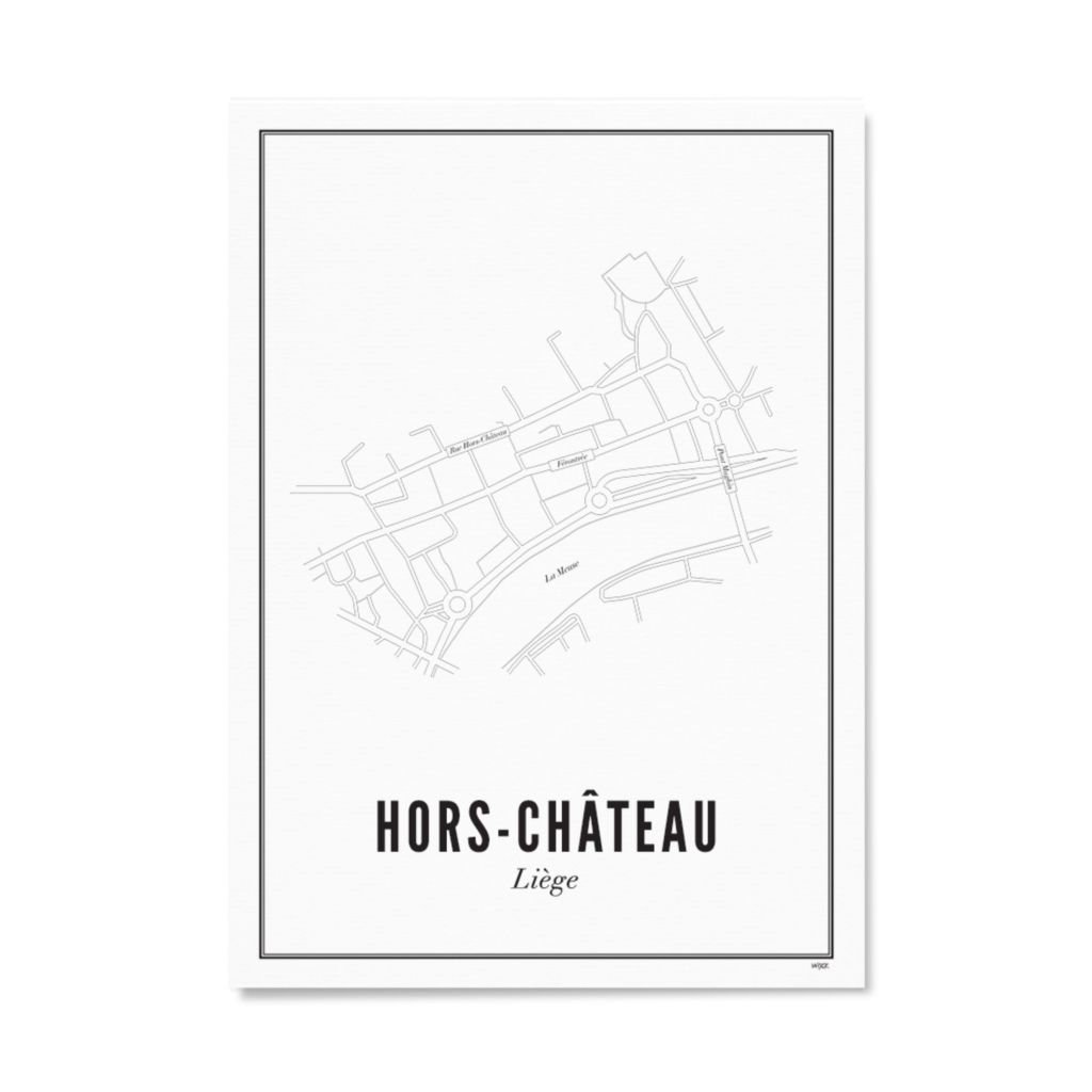 Poster of Liege Hors Chateau | WIJCK.