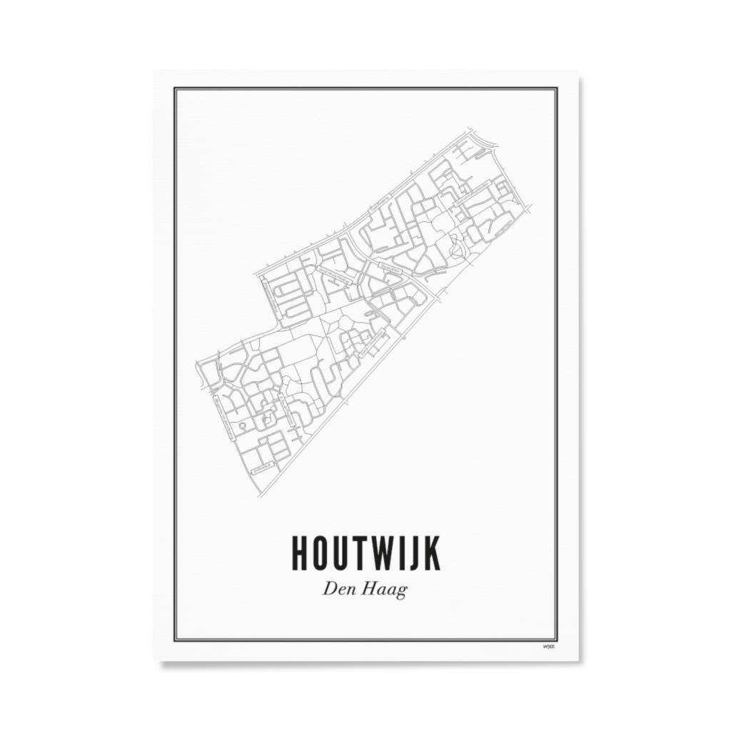 Affiches de La Haye - Houtwijk | WIJCK.