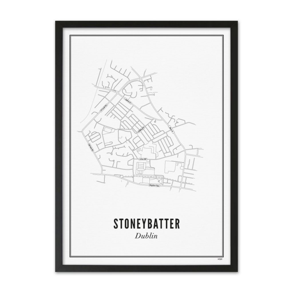 Affiches de Dublin - Stoneybatter | WIJCK.