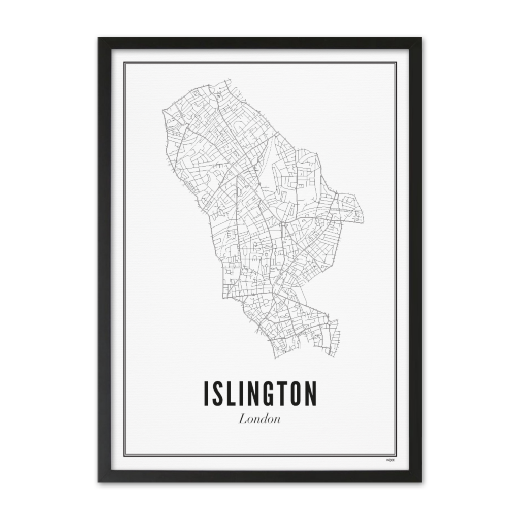 Affiches de Londres - Islington | WIJCK.