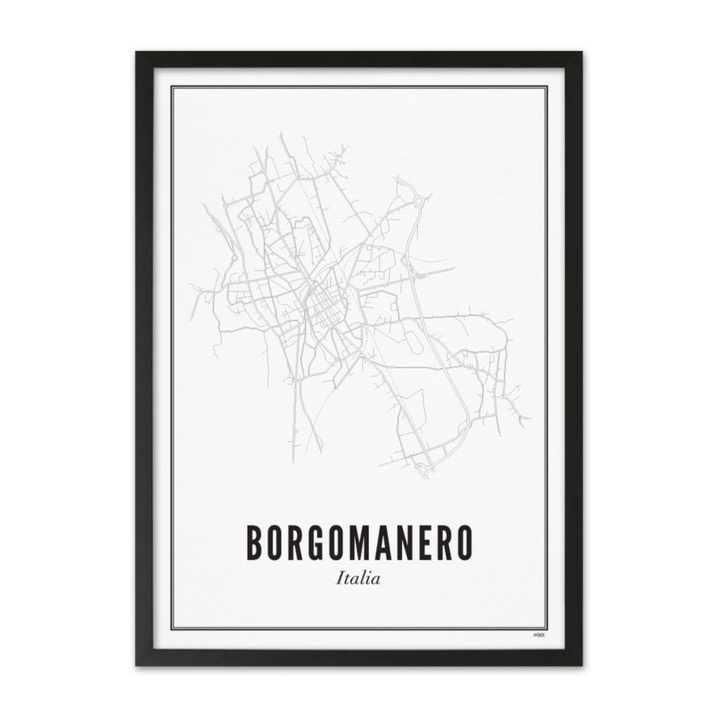 Poster von Borgomanero - stadt | WIJCK.
