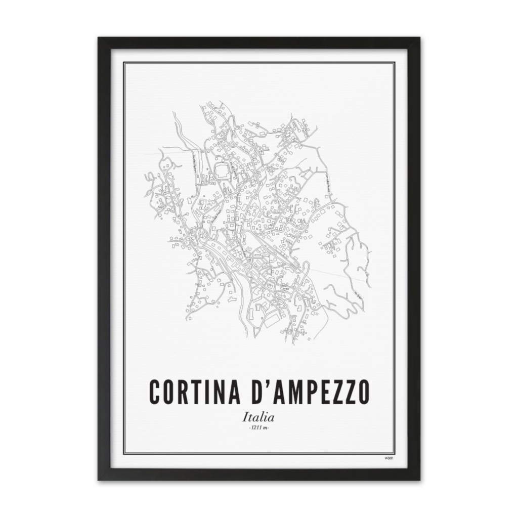 Poster van Cortina d'Ampezzo | WIJCK. 