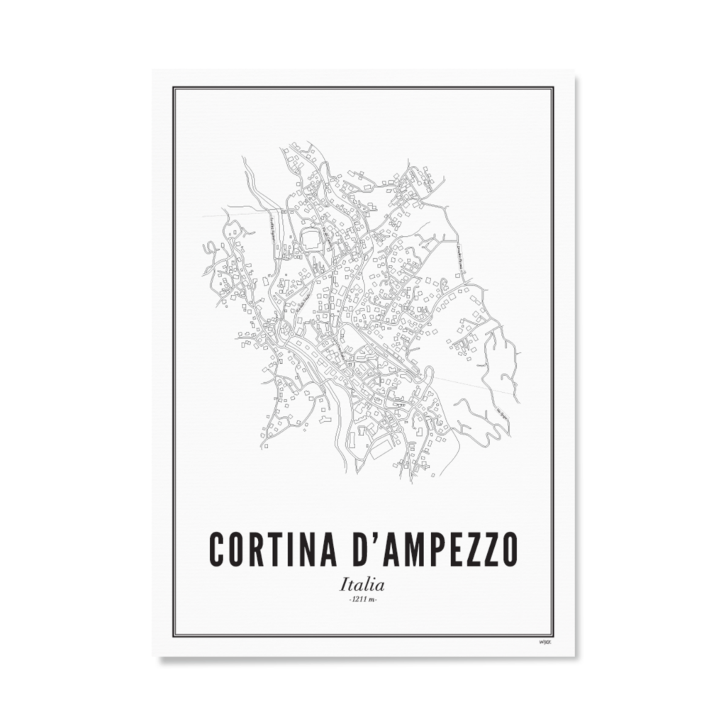 Poster van Cortina d'Ampezzo | WIJCK. 