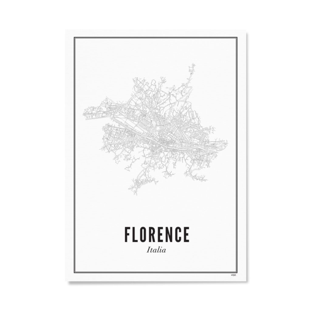 Poster von Florence - Stadt | WIJCK.