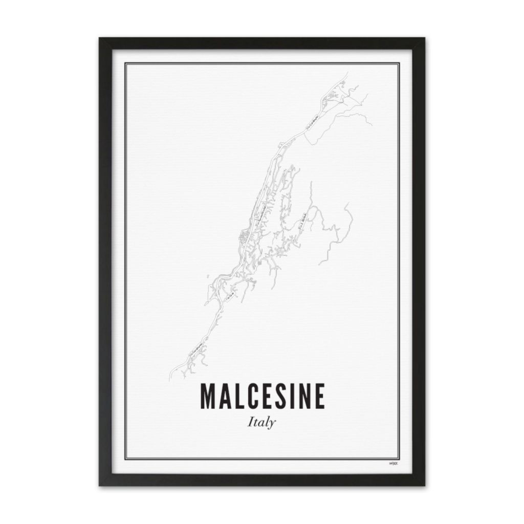 Poster van Malcesine - Stad | WIJCK. 