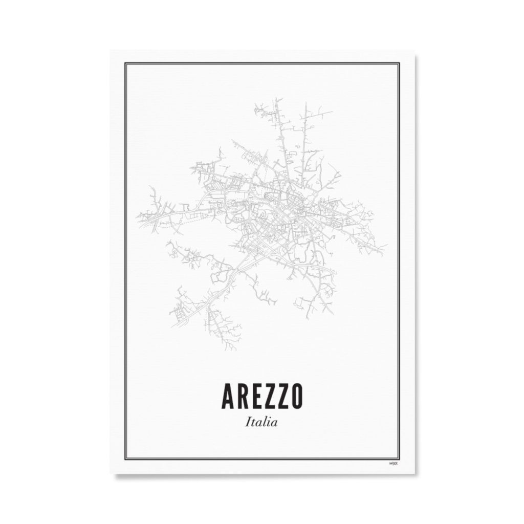Poster of Arezzo - City | WIJCK.