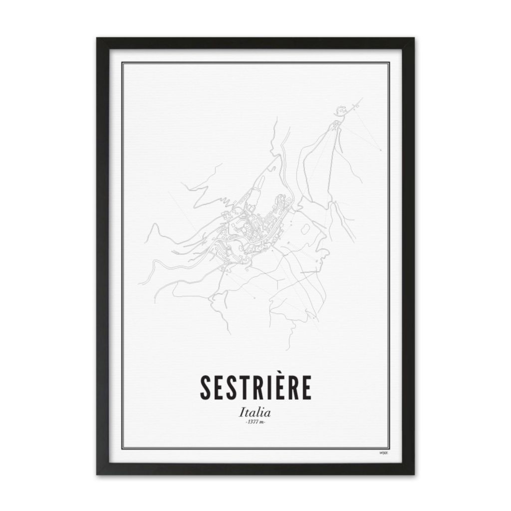 Poster von Sestrière | WIJCK.