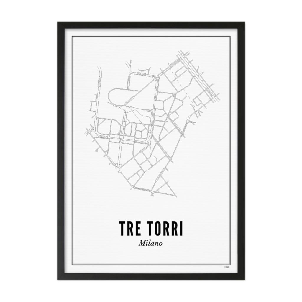 Affiches de Milan - Tre Torri | WIJCK.