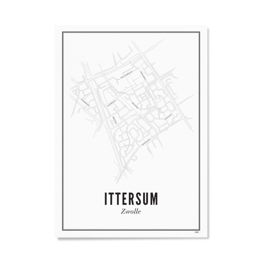 Affiches de Zwolle - Ittersum | WIJCK.