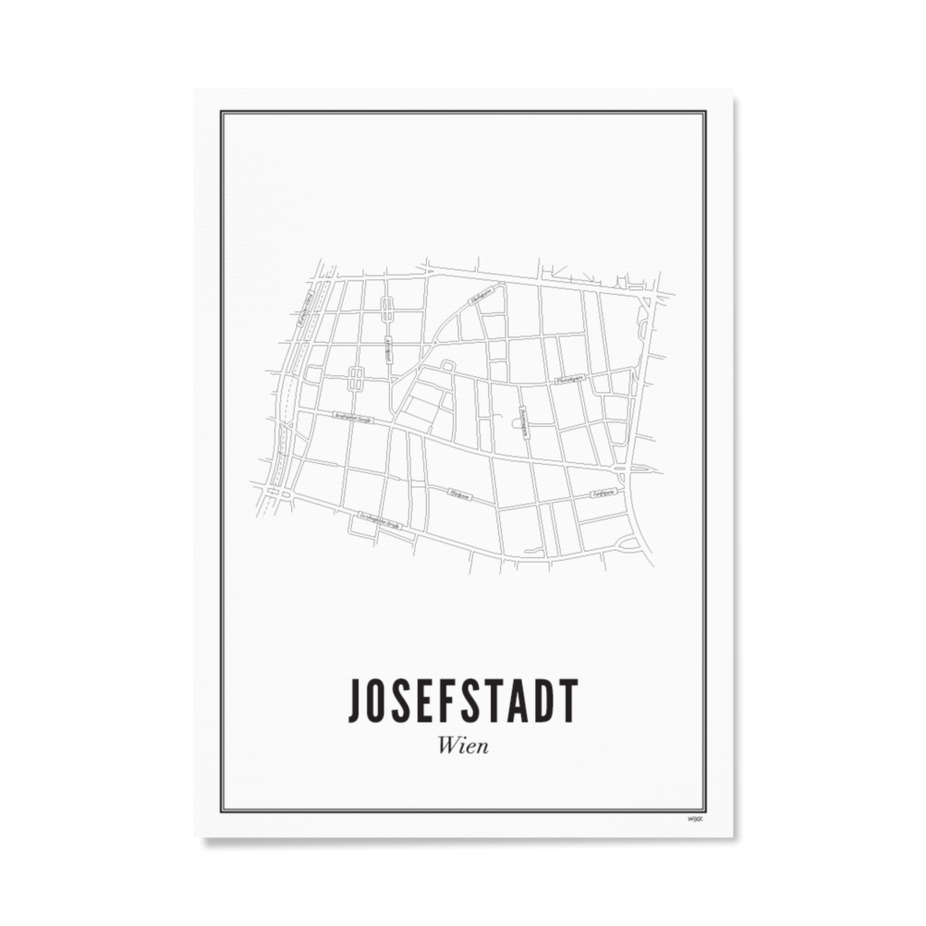 Poster von Wien - Josefstadt | WIJCK.