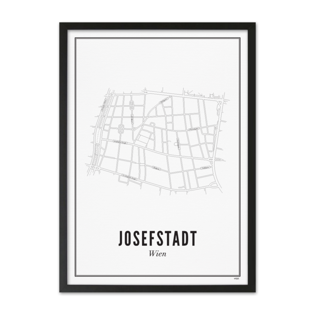 Poster von Wien - Josefstadt | WIJCK.