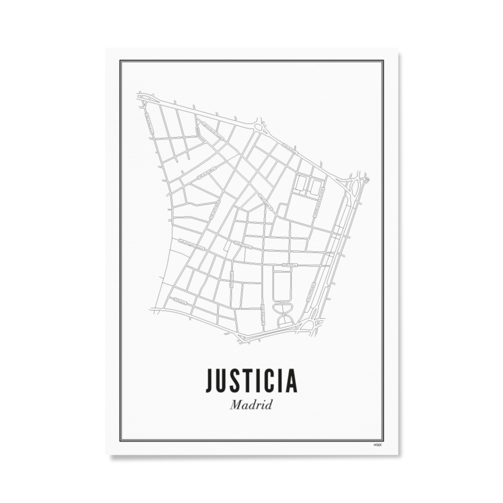 Affiches de Madrid - Justicia | WIJCK.