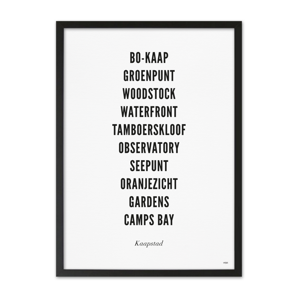 Affiches de Le Cap - Ville | WIJCK.