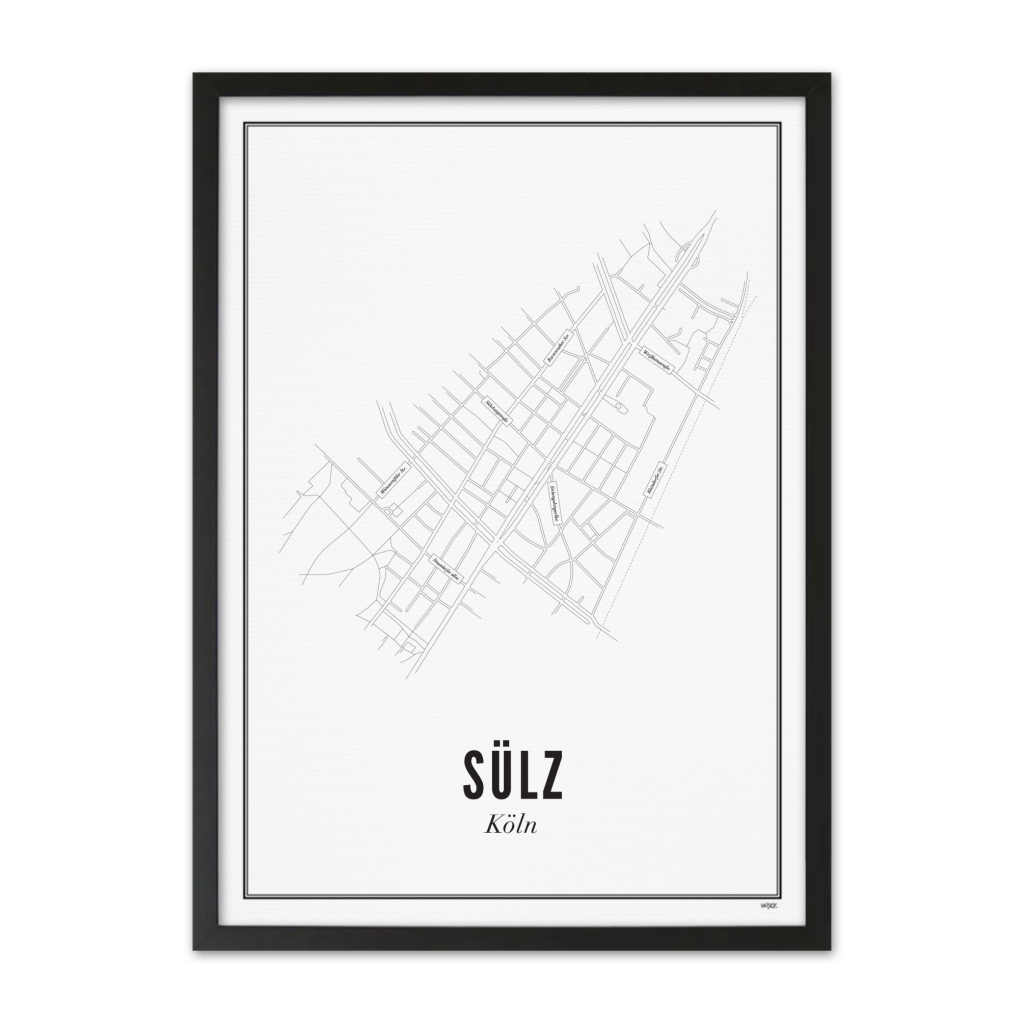 Poster van Keulen - Sulz | WIJCK. 