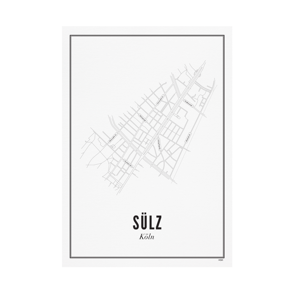Poster van Keulen - Sulz | WIJCK. 