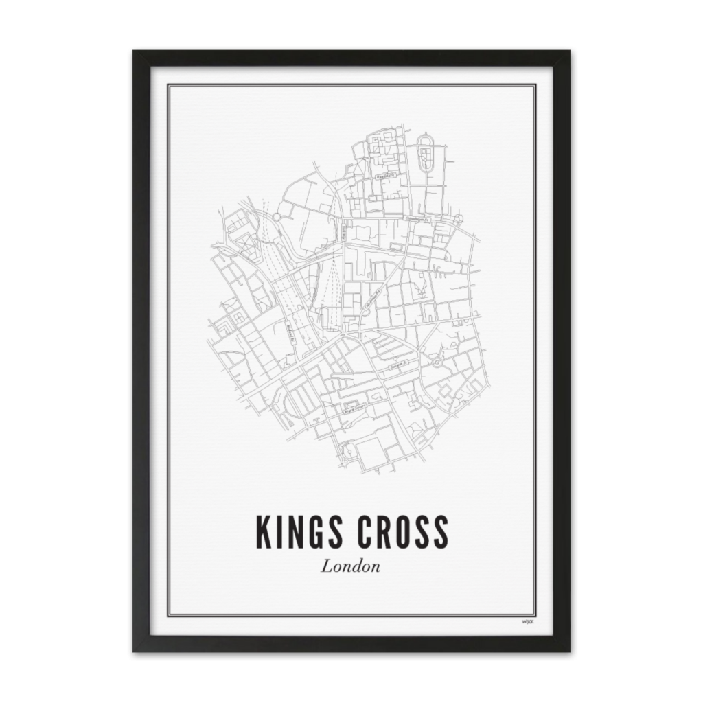 Poster von London - Kings Cross | WIJCK.