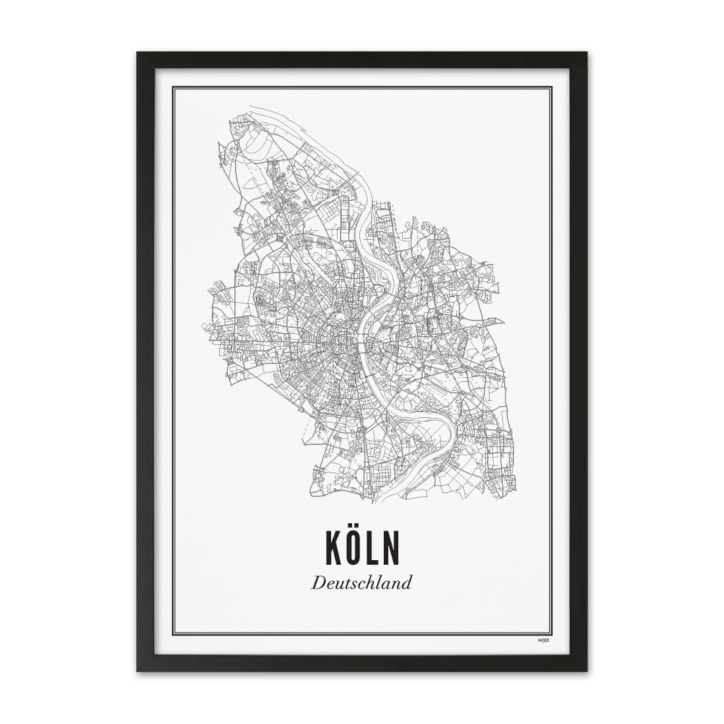 Poster of Cologne - City | WIJCK.