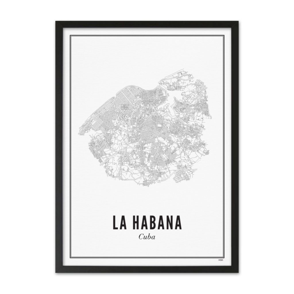 Poster von Havana - Stadt | WIJCK.