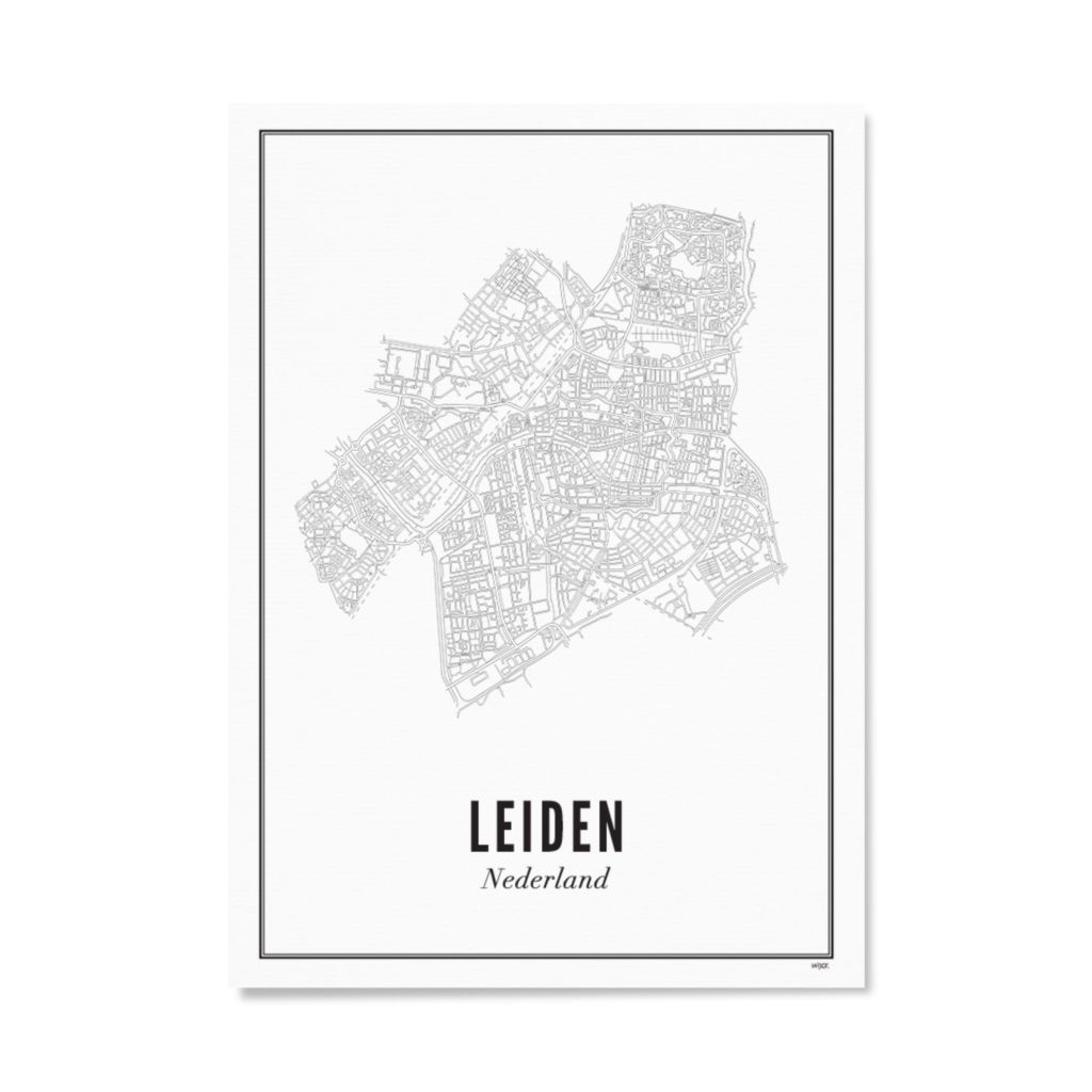 Affiches de Leiden - Ville | WIJCK.