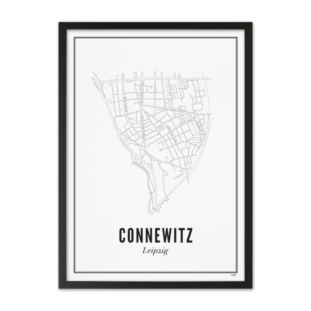 Poster of Leipzig - Connewitz | WIJCK.