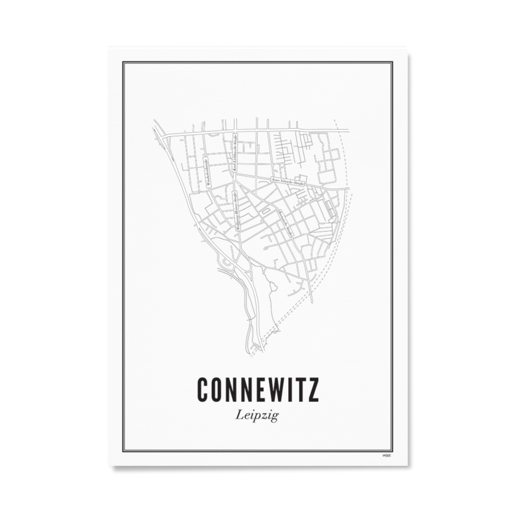 Poster of Leipzig - Connewitz | WIJCK.