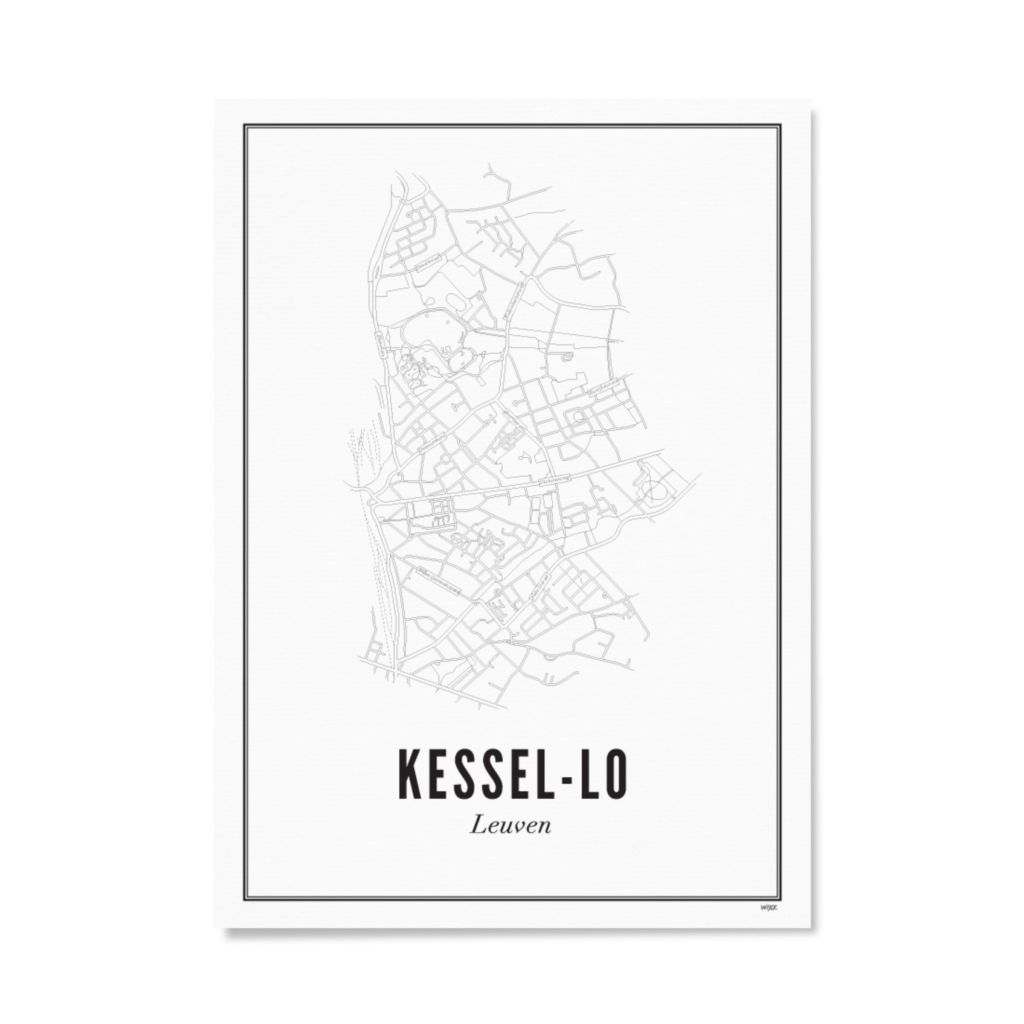 Poster van Leuven - Kessel-Lo | WIJCK. 