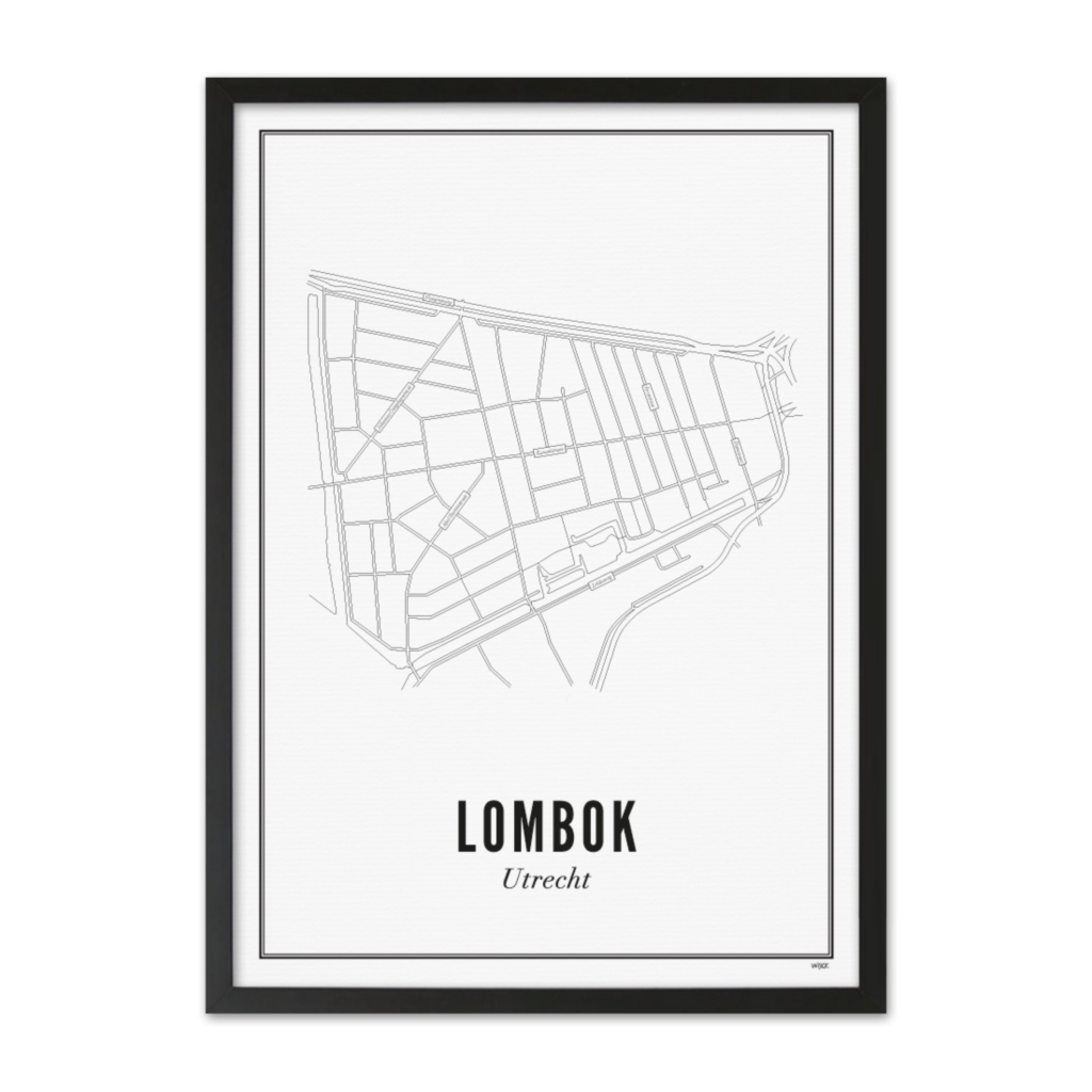 Affiches de Utrecht - Lombok | WIJCK.