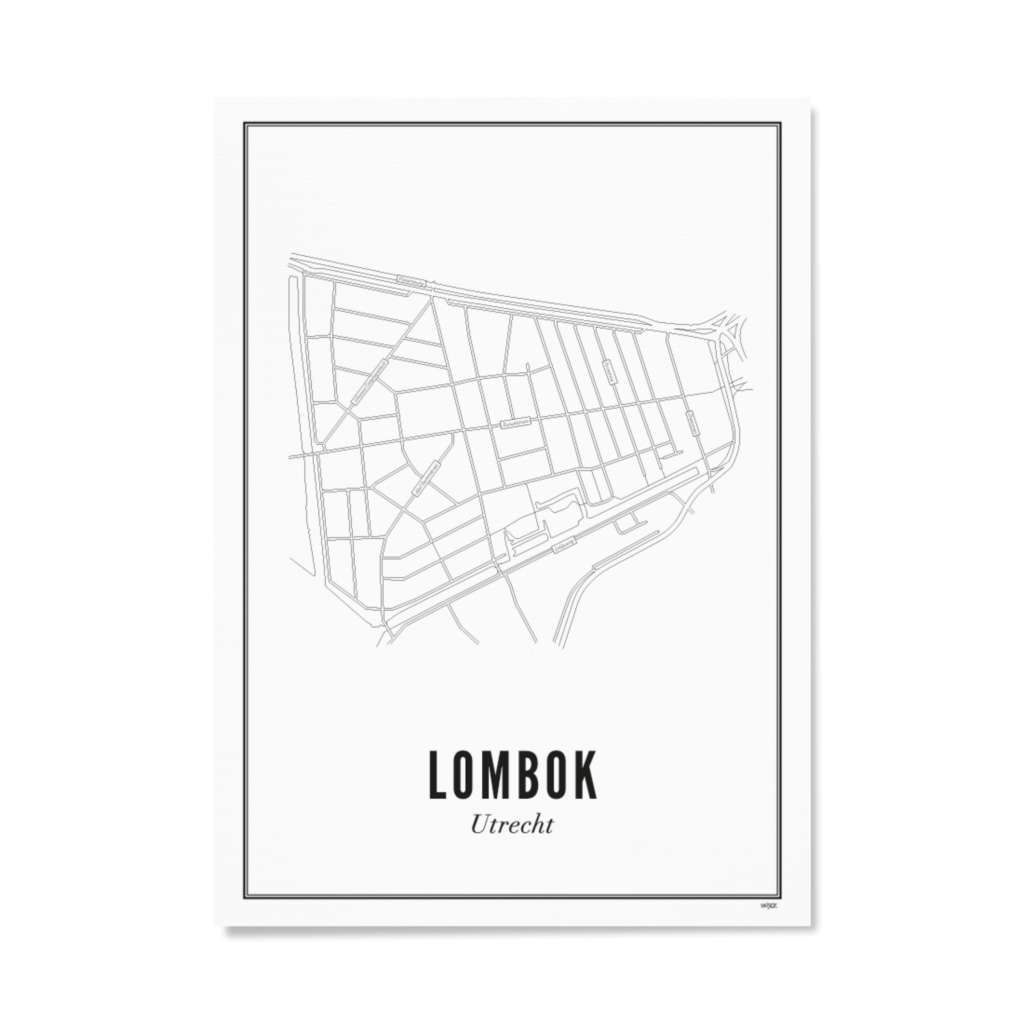 Affiches de Utrecht - Lombok | WIJCK.