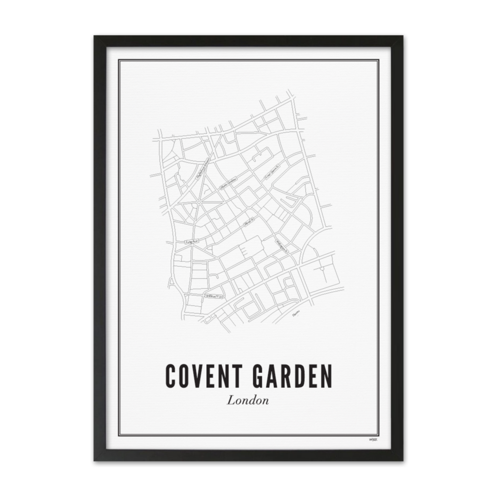 Poster von London - Covent Garden | WIJCK.