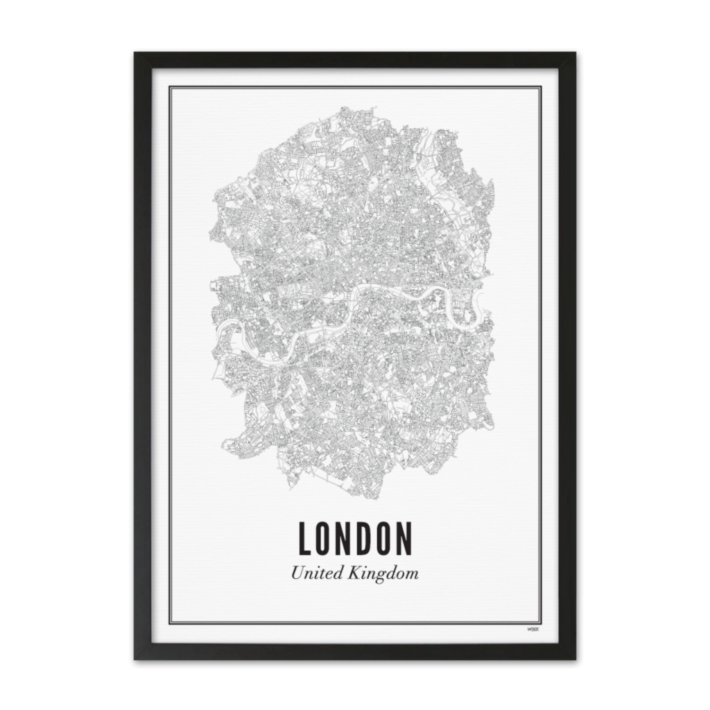 Poster von London - Stadt | WIJCK.