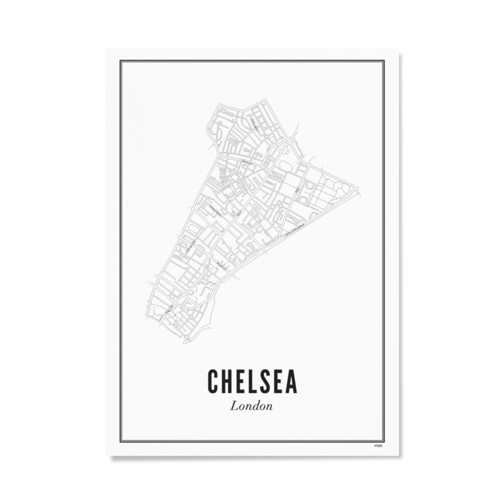 Poster of London - Chelsea | WIJCK.