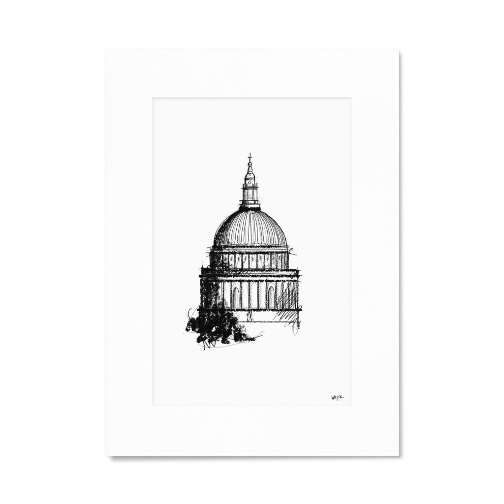 Poster von London - St Paul Cathedral | WIJCK.